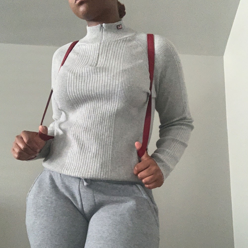 Ralph Lauren Ribbed Half Zip Pullover